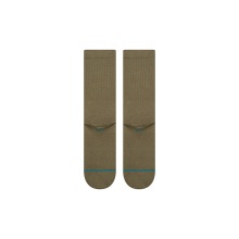 Stance Daily Sock Crew Icon (reinforced heel and toe area) green - 1 pair